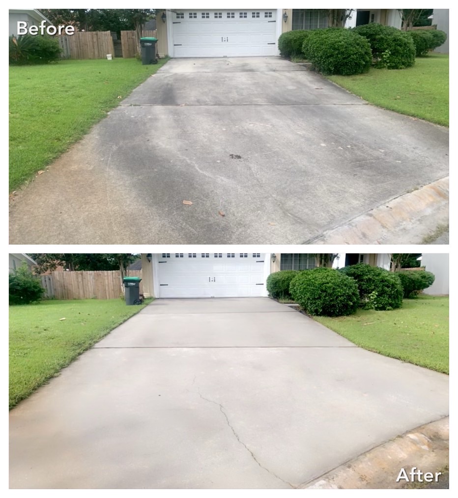 Driveway Pressure Washing in Nixa Mo