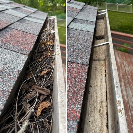 Gutter cleaning new